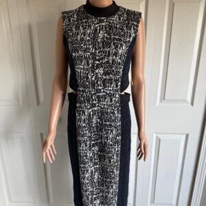 NWT RACHEL Rachel Roy Show Your Love Midi Dress with Cutouts, Size 10